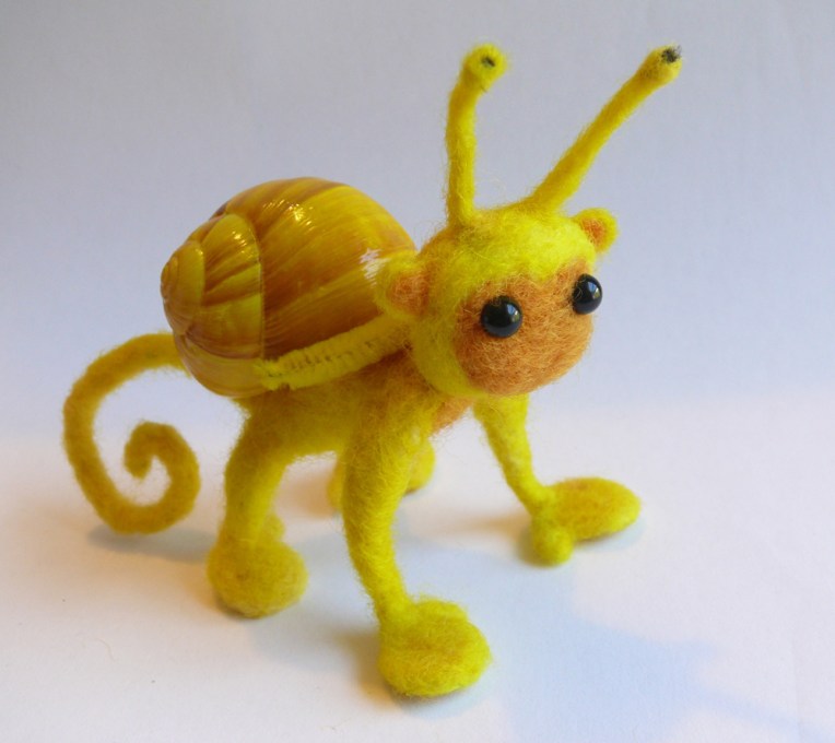 Banana Snonkey (snail-monkey)